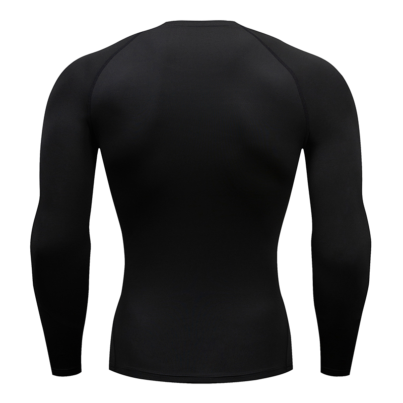 日焼け止めスポーツセカンドスキンランニング Tシャツメンズフィットネス Rashgarda MMA 長袖圧縮シャツトレーニング服