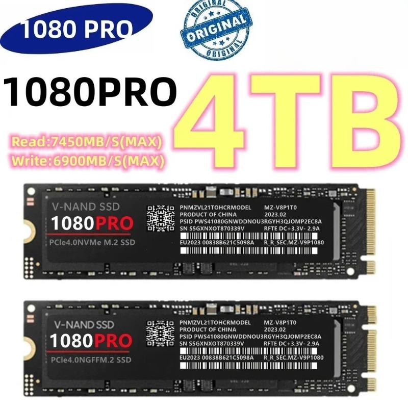 1080PRO 2TB 1TB SSD original M2 2280 PCIe 4.0 NVME SSD