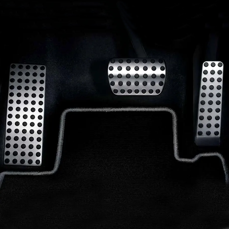 メルセデス · ベンツ W140 W220 W221 S クラス 1993-2012 加速ペダルブレーキペダルレストペダルカバーカースタイリングアクセサリーキット