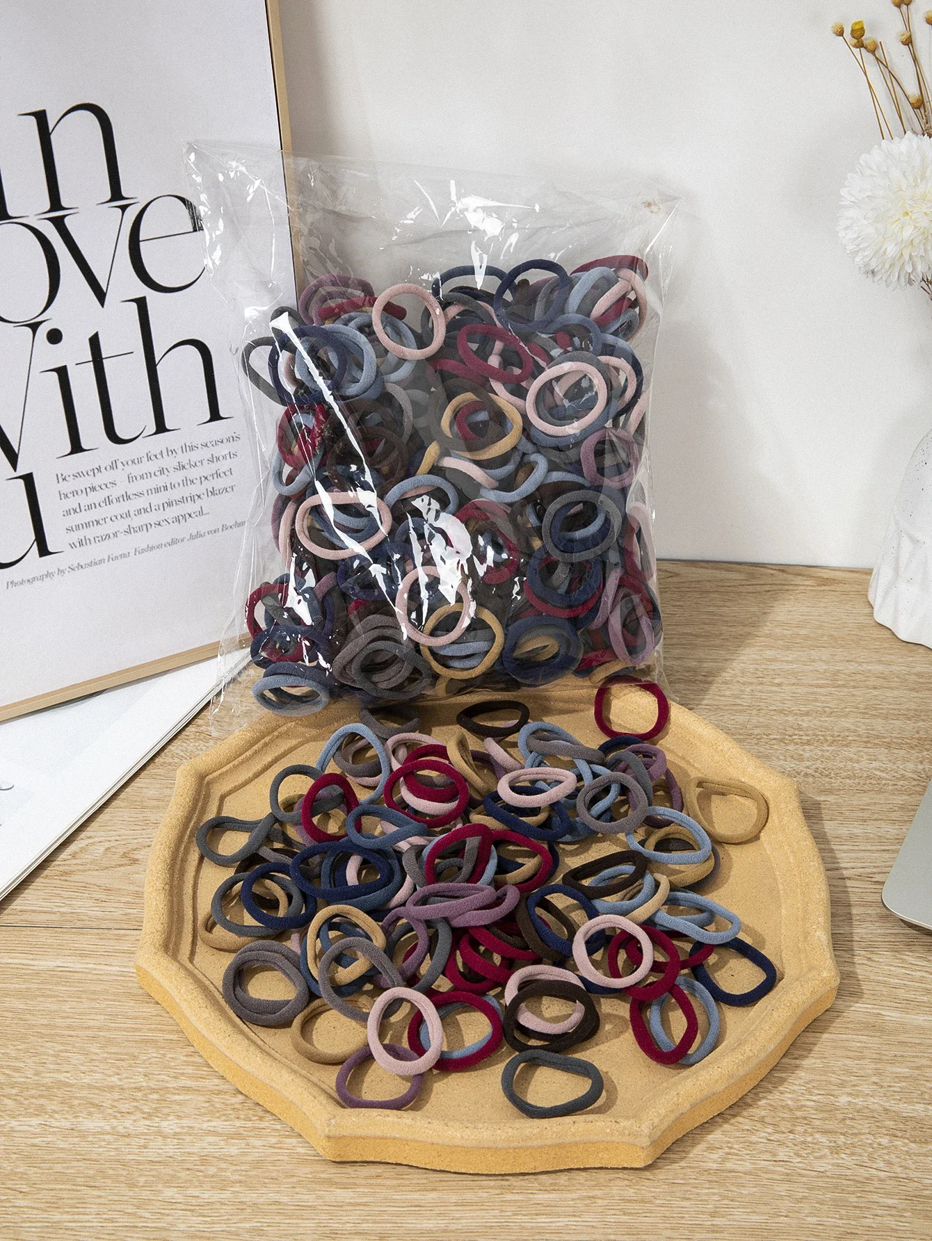 Haarbanden Voor Vrouwen Meisjes Haarband Hoge Elastische Elastische Band Haar Stropdassen Paardenstaart Houder Scrunchies Accessorie