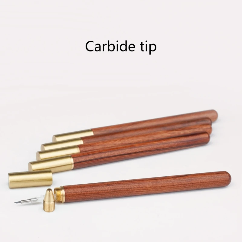 Scribe Dụng Cụ W/Tay Cầm Không Trơn Trượt Nghề Mộc Đánh Dấu Scribe Dụng Cụ Khắc Khắc Bút M4YD
