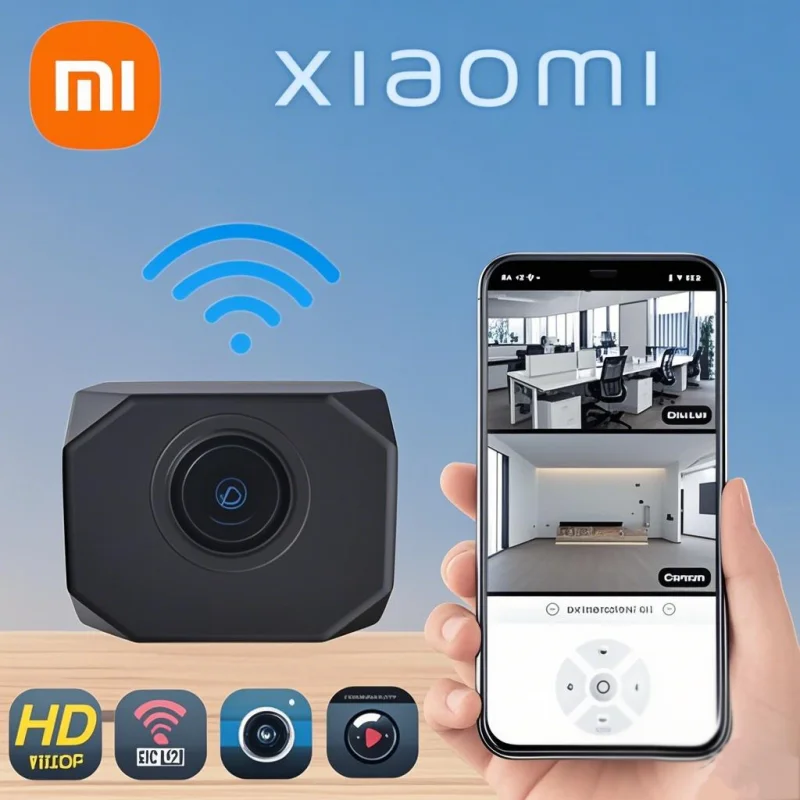 Xiaomi HD Mini cámara 1080P WiFi IP/APMonitoreo remoto Mini videocámara portátil ligera cámara de seguridad de vigilancia inteligente para el hogar