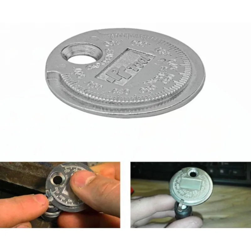 Munttype 0,6-2,4 mm 0,02-0,10 inch Bougie Gap Gauge Meetinstrument Bereik Bougie Gage Kaliber Meetinstrument
