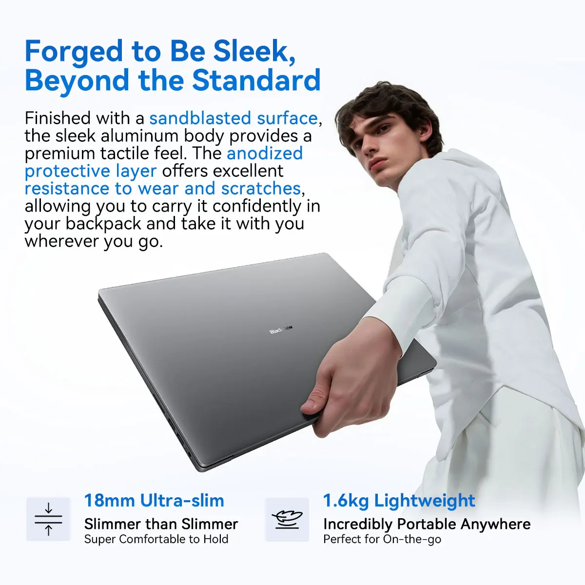 Blackview Acebook 12 Win 11 Pro Laptop 16 ''1920*1200 Display, Notebook Intel I5-1030NG7, 16GB 512GB, 5000mAh