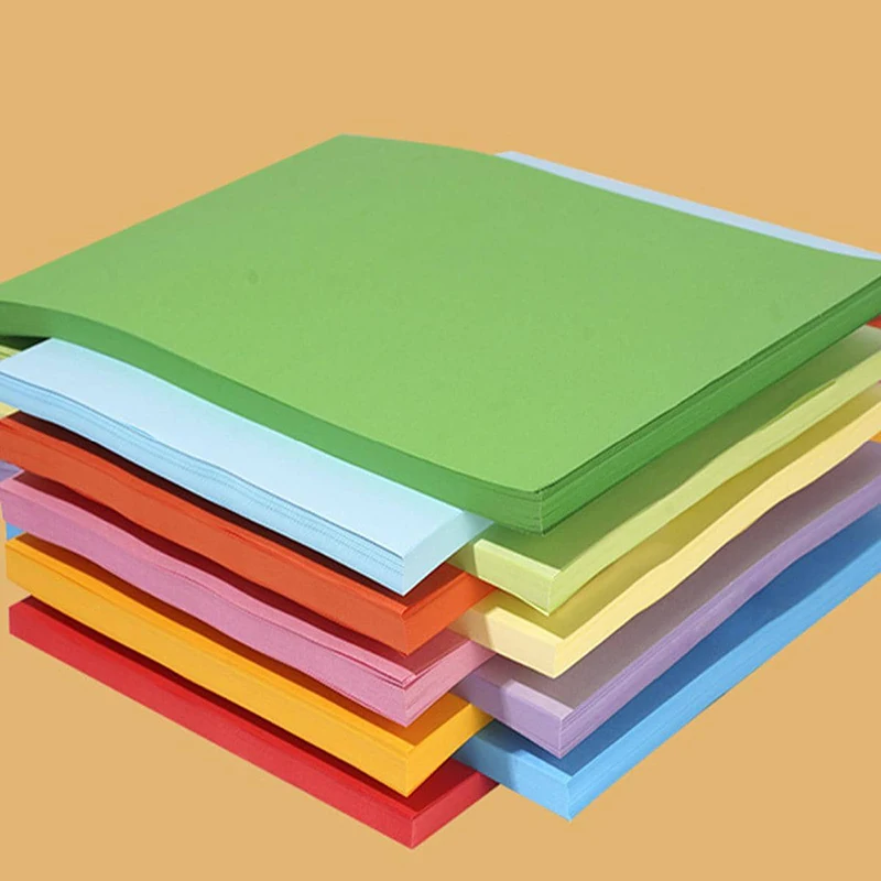 Bview Art Carta per stampante colorata A4 da 100 fogli, 10 colori per bambini, artigianato fai-da-te, arte scolastica e decorazioni per la casa