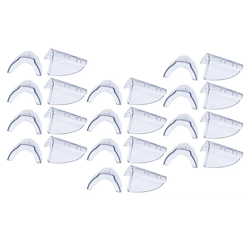 N82R 12 pares de gafas de seguridad laterales, protector lateral transparente sin cordones para gafas de seguridad, se adapta a gafas pequeñas a medianas