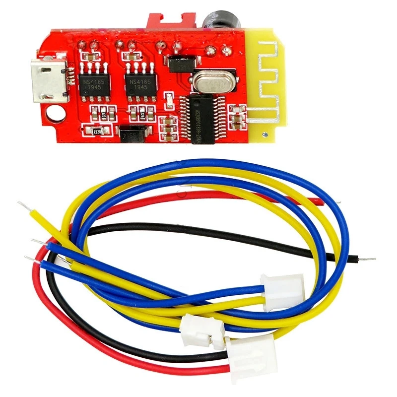 Плата усилителя CT14 Micro 4,2 Stereo Bluetooth, аудиомодуль класса F 5 Вт + 5 Вт, модифицированный динамик «сделай сам» с зарядкой