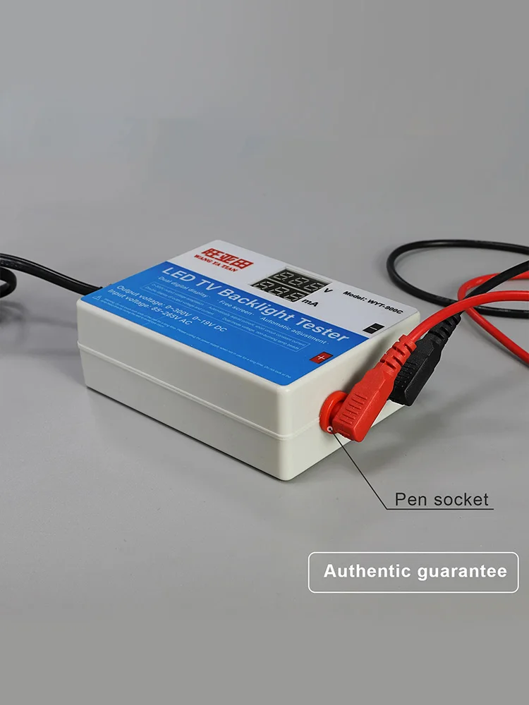 Probador LED multifuncional, salida de 0-300V, tiras de retroiluminación de TV, cuentas, instrumentos de medición de corriente y voltaje con palanca