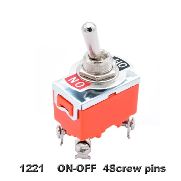 Nuevo Original E-TEN1322 1021 1122 1221 1321 1121 interruptor basculante interruptor de palanca 15A 250V apertura 12MM