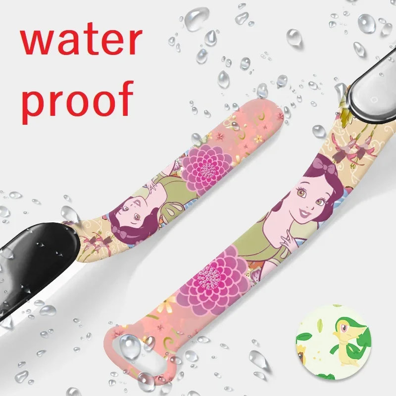 Disney Princess Frozen รูป Elsa เด็กดิจิตอลนาฬิกาการ์ตูน LED Touch กันน้ําอิเล็กทรอนิกส์นาฬิกาเด็กของขวัญวันเกิดของเล่น