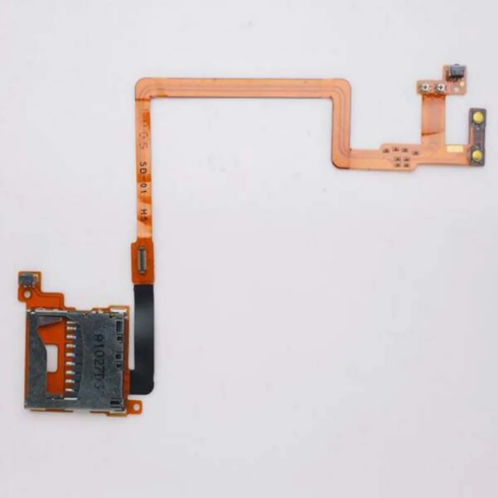 オリジナルニンテンドー DSi NDSi SD カードスロットケーブル SD カードスロットボタン L/R トリガーボリュームフレックスリボン