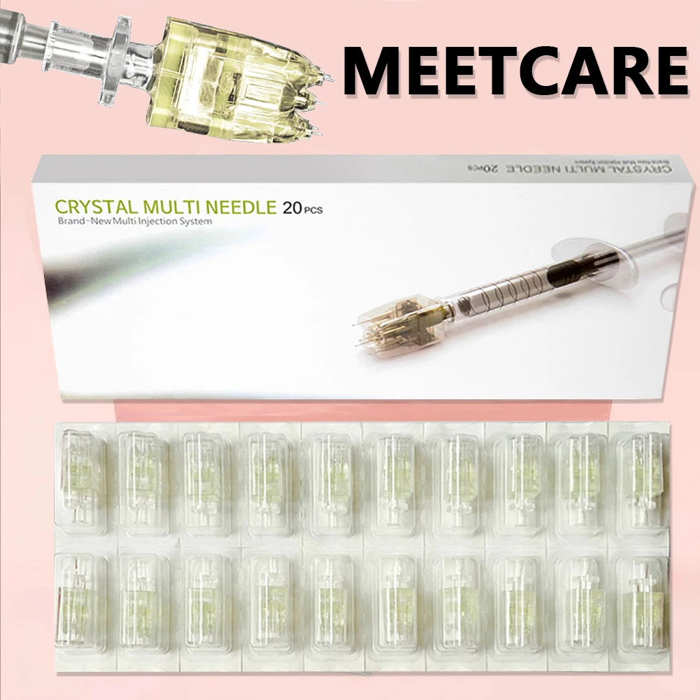 Korea Kristall 5-Pin Nadel Patrone 32G 1,5 Hand Injektor Haut Verjüngung Hydra Mikronadel Multifunktions Mesotherapie