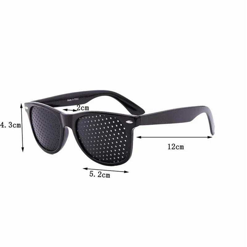Vision Care Tragbare Korrekturbrille Improver Stenopeic Pinhole Pin Hole Brille Anti-Müdigkeit Augenschutz Oculos De Grau