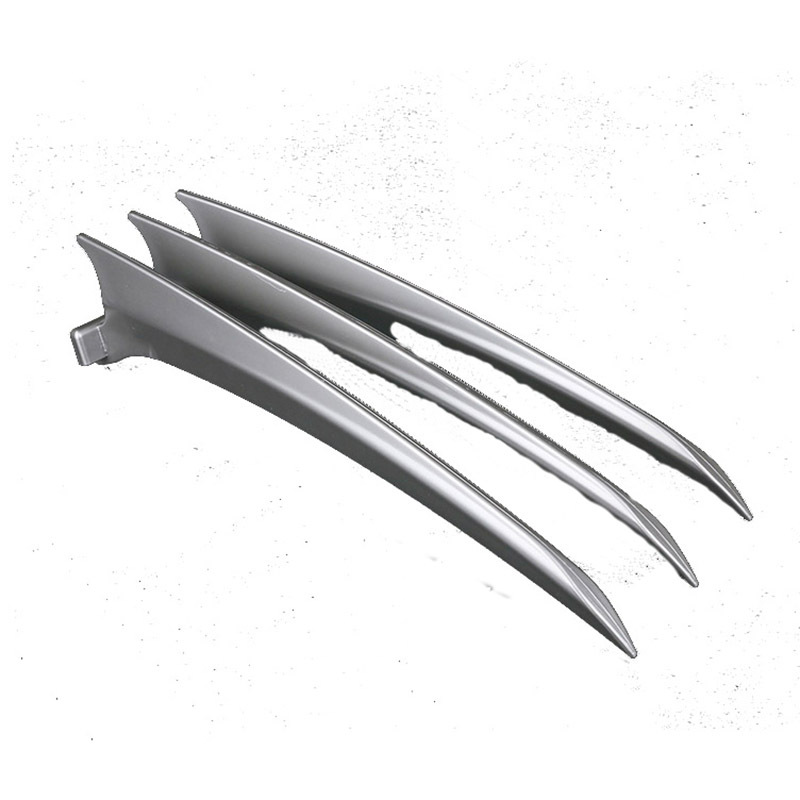 Garras de lobo de plástico realista para Cosplay, superhéroe James Howlett A Prueba de roturas, garra de Lobo, accesorios de fiesta de Halloween, 25cm, nuevo