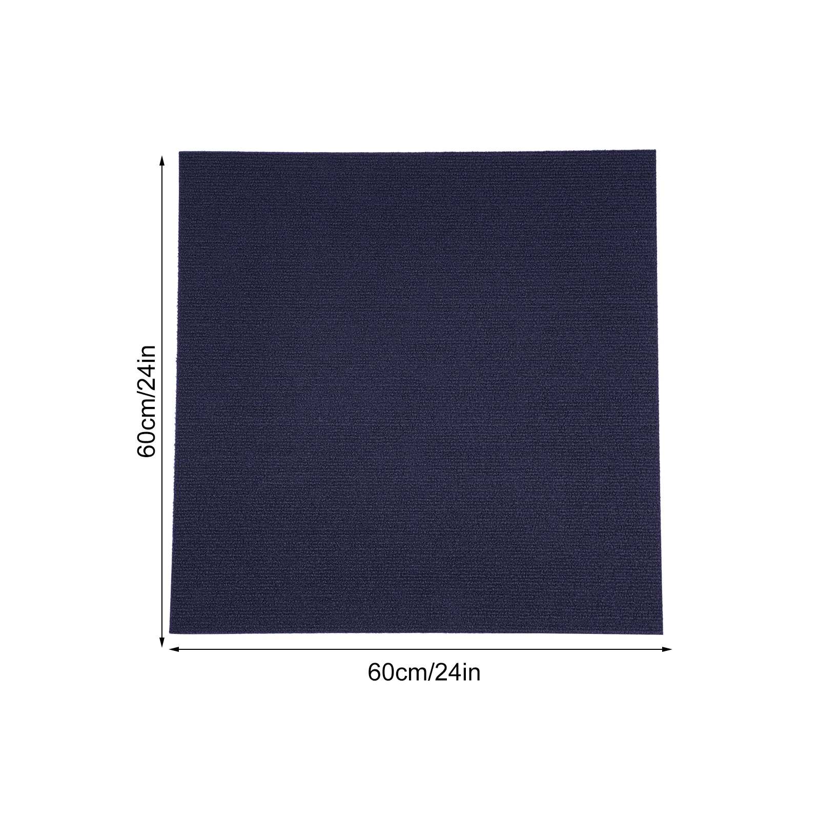 24" x 24" Peel and Stick Carpet Tile, 15 Pcs Peel and Stick Carpet Tiles, Commercial &Home Carpet Tiles