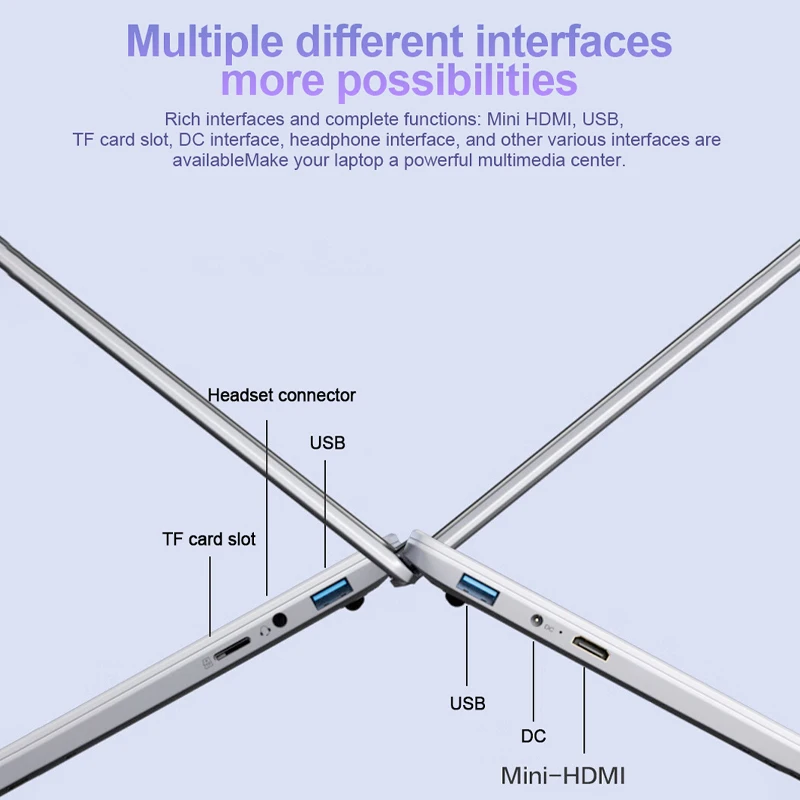 15.6 pouces ordinateur Portable Intel N3700 16GB RAM + 2048GB ROM écran à lunette étroite PC Windows 11 bureau divertissement ordinateur Portable