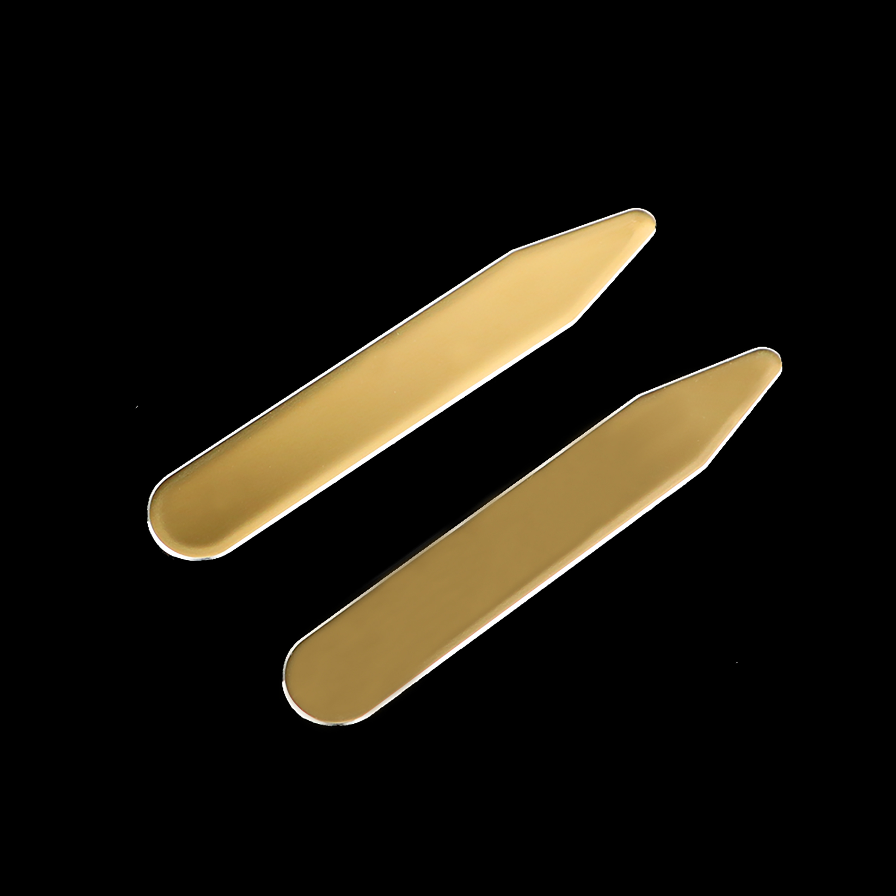 ステンレス鋼のネックレス,2個,ビジネスパーティー用,男性用,シルバーゴールドカラー,ギフト