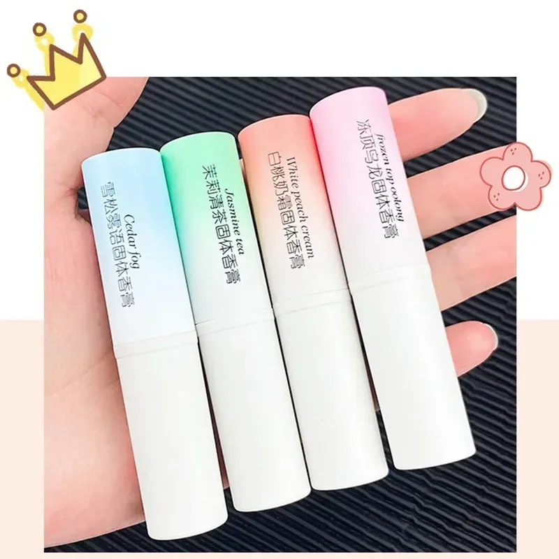 1/4Pcs/set Solid Balm Mild Long Lasting Solid Perfume Fragrances for Women Men Aroma Deodorant Fragrances Przenośne perfumy do ciała