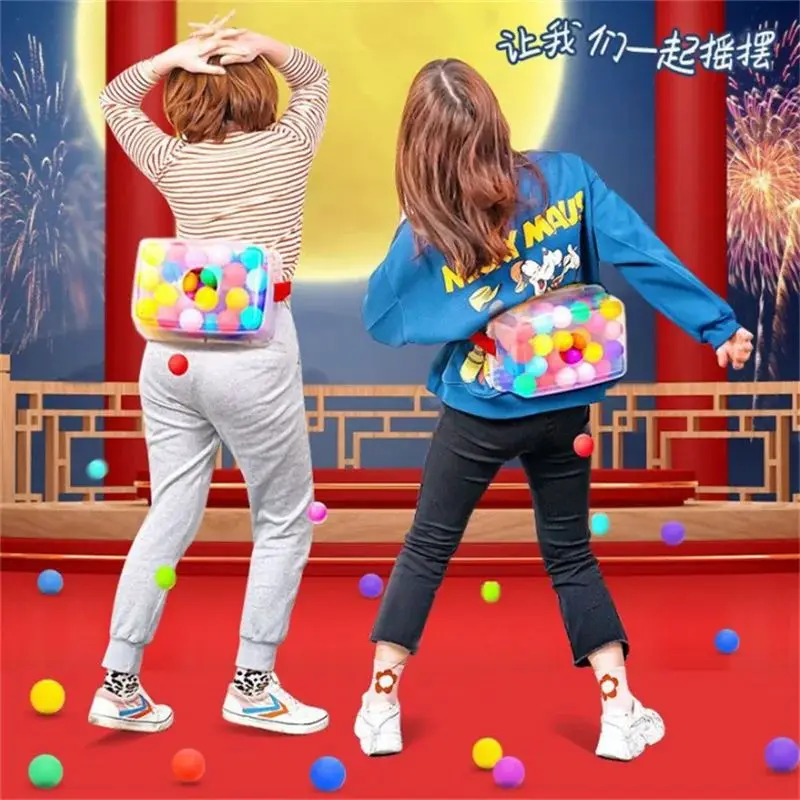 เด็กเขย่าเกมบอลสําหรับเด็กกลางแจ้งตลก Ball Shake กีฬา Sensory การฝึกอบรมของเล่น Outing Parent Child Interaction