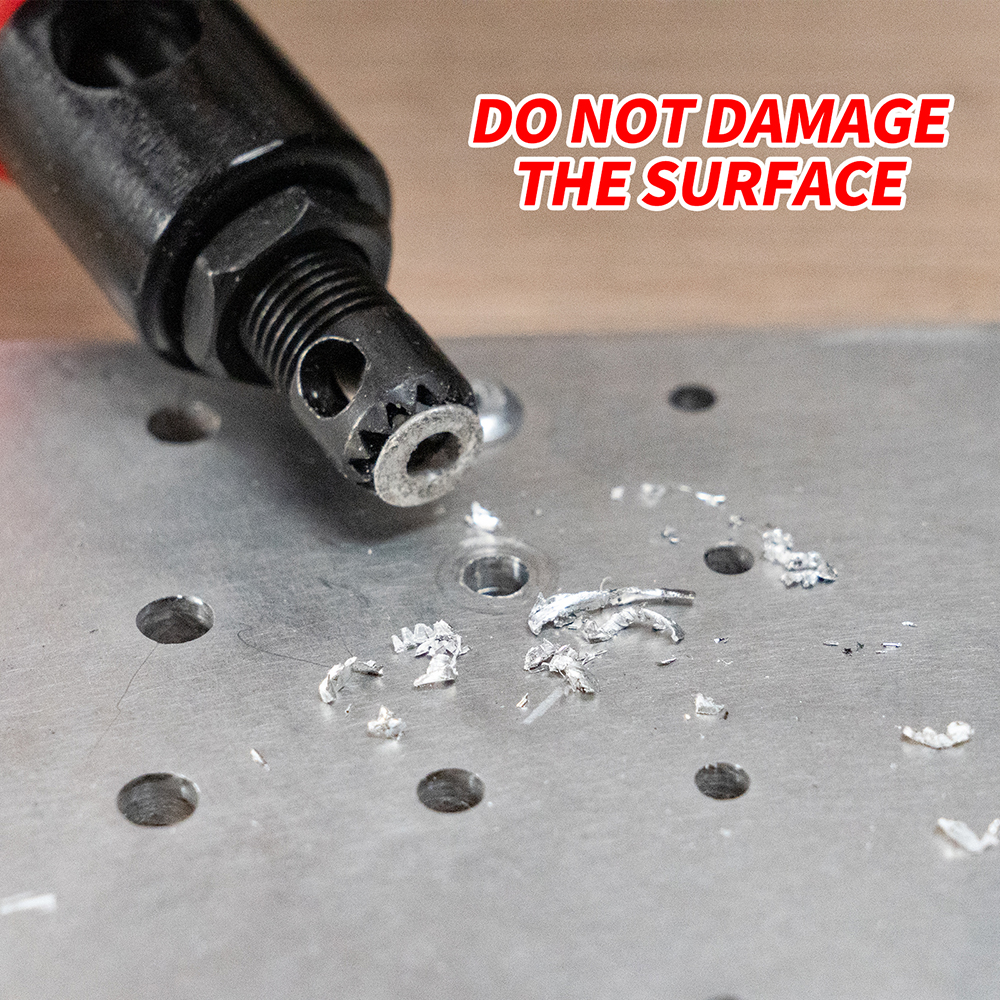 HIFESON-Ferramenta de Remoção de Rebites, Rebites Cegos, Removedor de Broca, 1/4 Adaptador Elétrico, Rebites Extrator, 3.2mm, 4.0mm, 5.0mm, 6.0mm, 6.4mm