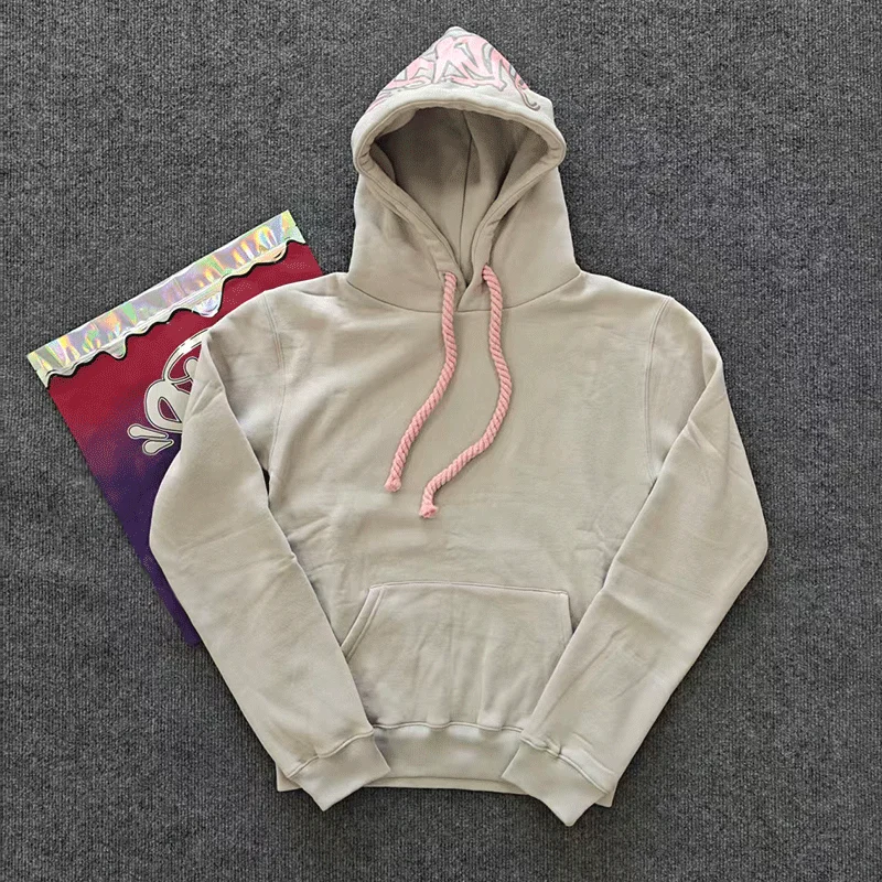 Sy uk moda rua agasalho y2k harajuku masculino/feminino casual solto hoodies calças hip hop roupas esportivas topos calças esportivas