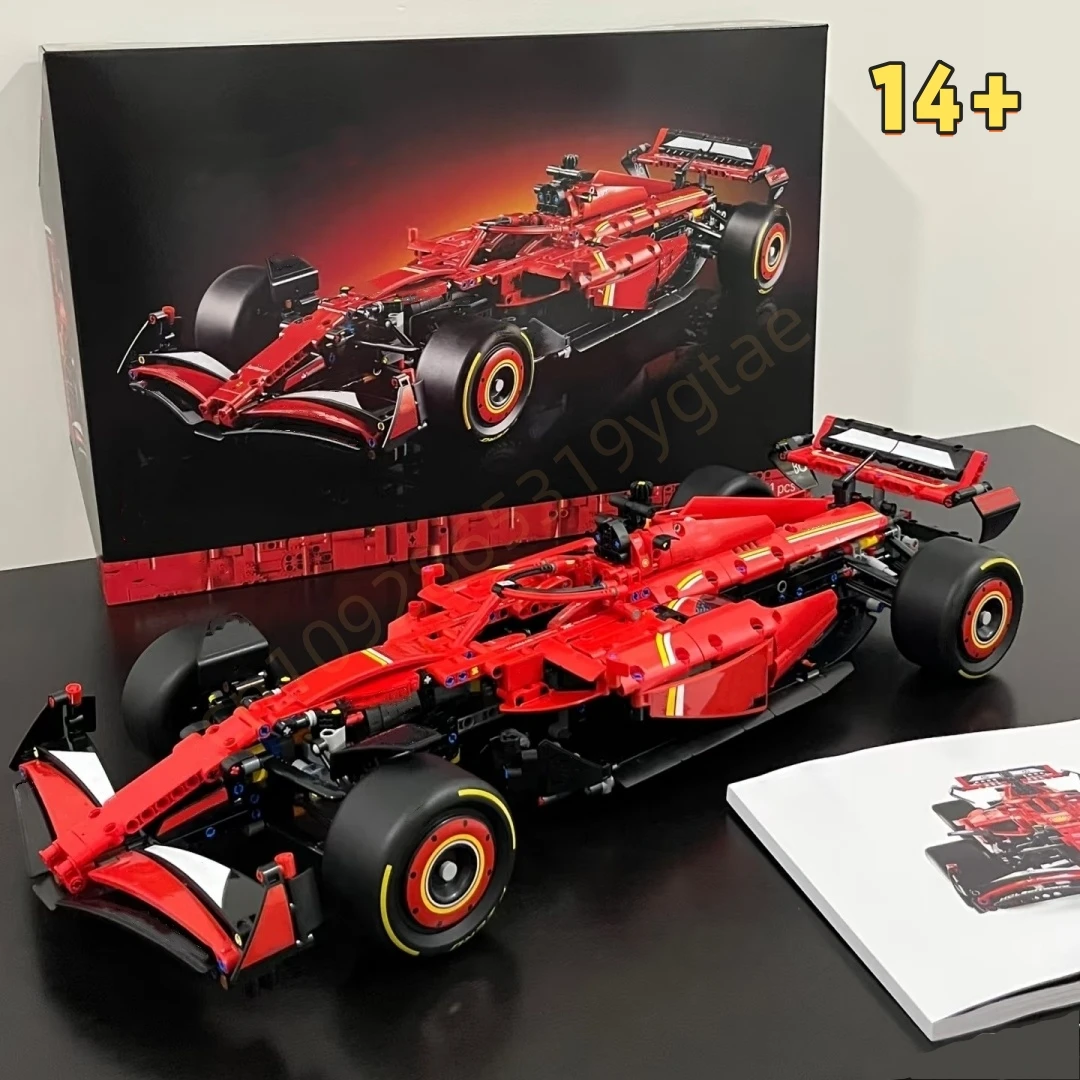 Bloques de construcción de automóviles de carreras con tecnología, 14 + 1361 Uds., 42207, grupo mecánico, ladrillos, modelo de ensamblaje, juguete, decoración de colección de regalos para adultos