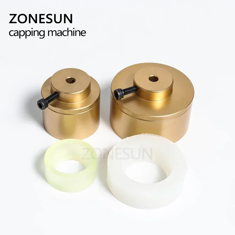 ZONESUN Di Động Cầm Tay Điện Bình Đóng Nắp Máy Tự Động Với An Ninh Vòng Nhựa Capper Gắn Mũ Dụng Cụ