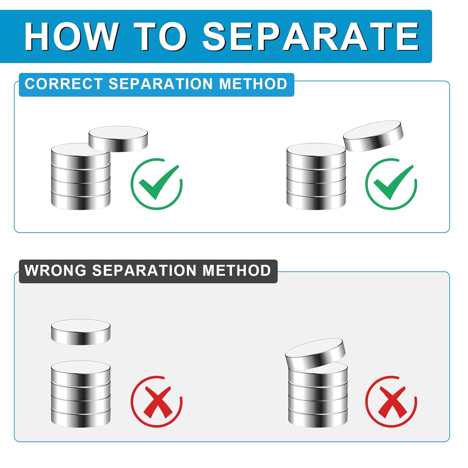 5x1.7mm Refrigerator Magnets  Round Durable Neodymium Magnets for Office, Crafts, Kitchen, Miniatures and Scientific Models