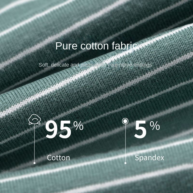 1 stks boxershorts herenondergoed sexy slipje katoen gestreepte man onderbroek mannelijke boxers homme u bolle lingerie gratis verzending