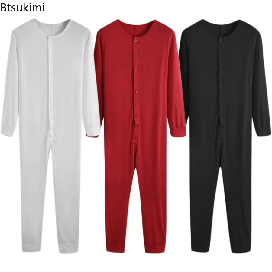 男性用長袖ワンピースパジャマ,快適なジャンプスーツ,タイトフィット,カジュアル,セクシー,家庭用,新品,2022