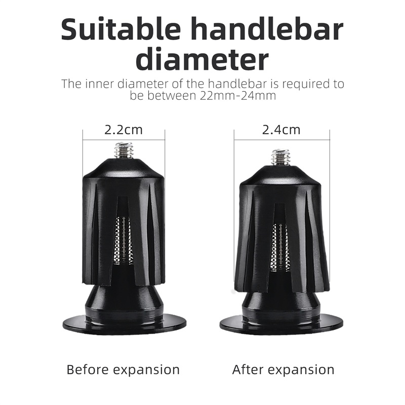 WEST BIKING Colorful Handlebar End Plugs With Tools Alunimum Alloy Road Bike MTB Handle Bar End Cap Expansion Plugs 22-24mm