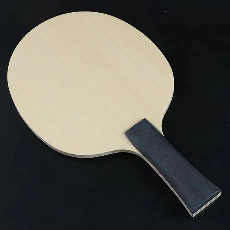 Oryginalne ostrze do tenisa stołowego Sanwei T5000 5 Wood 2 Carbon Entry Intermediate Ping Pong Blade do napędu pętlowego z szybkim atakiem