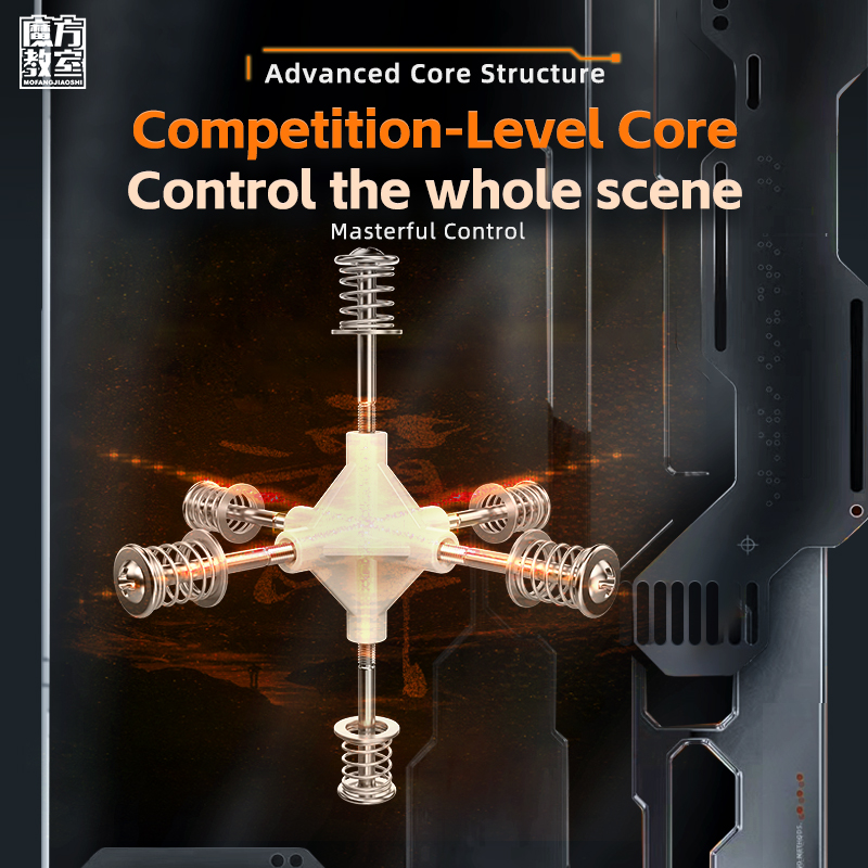 Meilong 3m v2 3x3 cubo mágico magnético lite/padrão/velocidade uv brinquedos de quebra-cabeça profissional para crianças brinquedo de presente