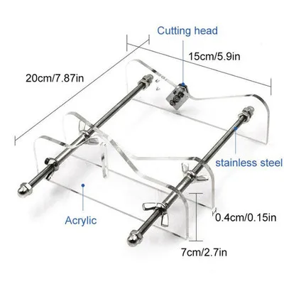 DIY Cut Tools Glass Cutter Tool Professional For Bottles Cutting Machine Wine Beer with Screwdriver Self-assembly