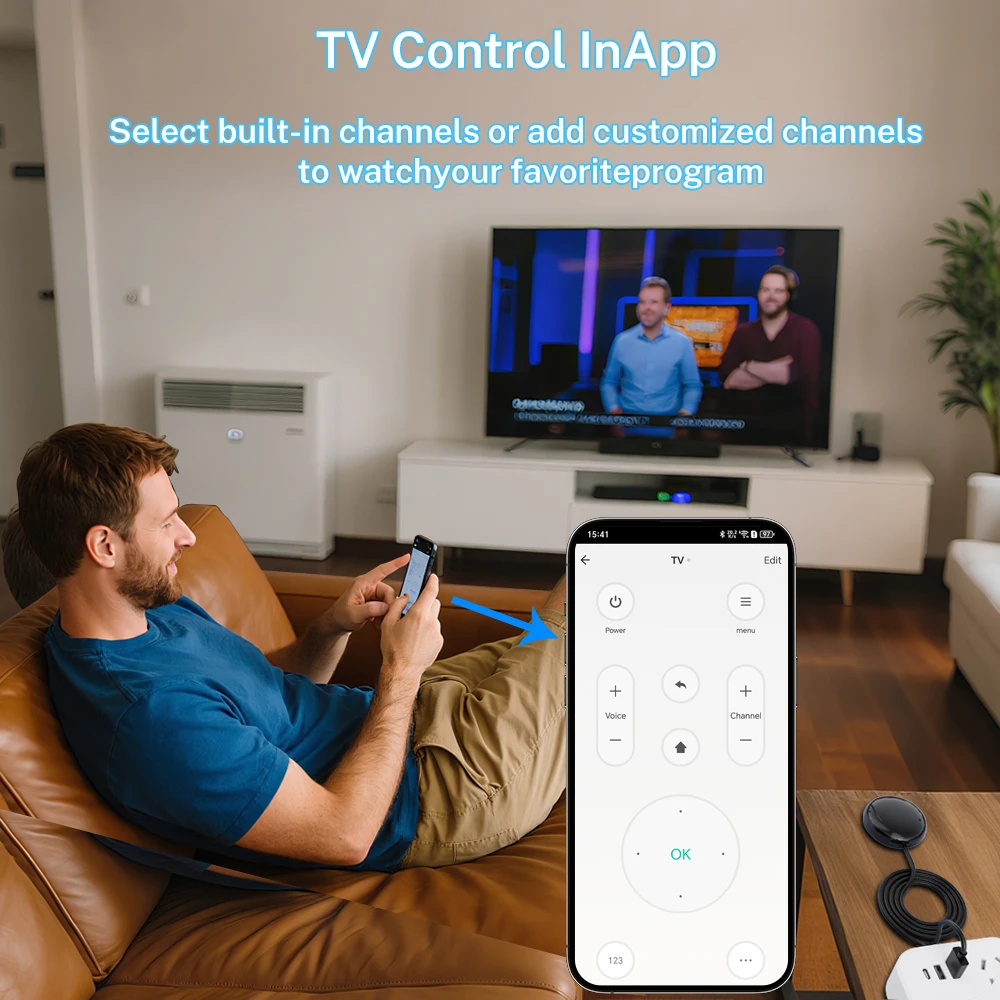 Tuya WiFi IR Remote For Smart Home Automation Remote Control Universal Infrared Device Work with Alexa Google Home Smart Life