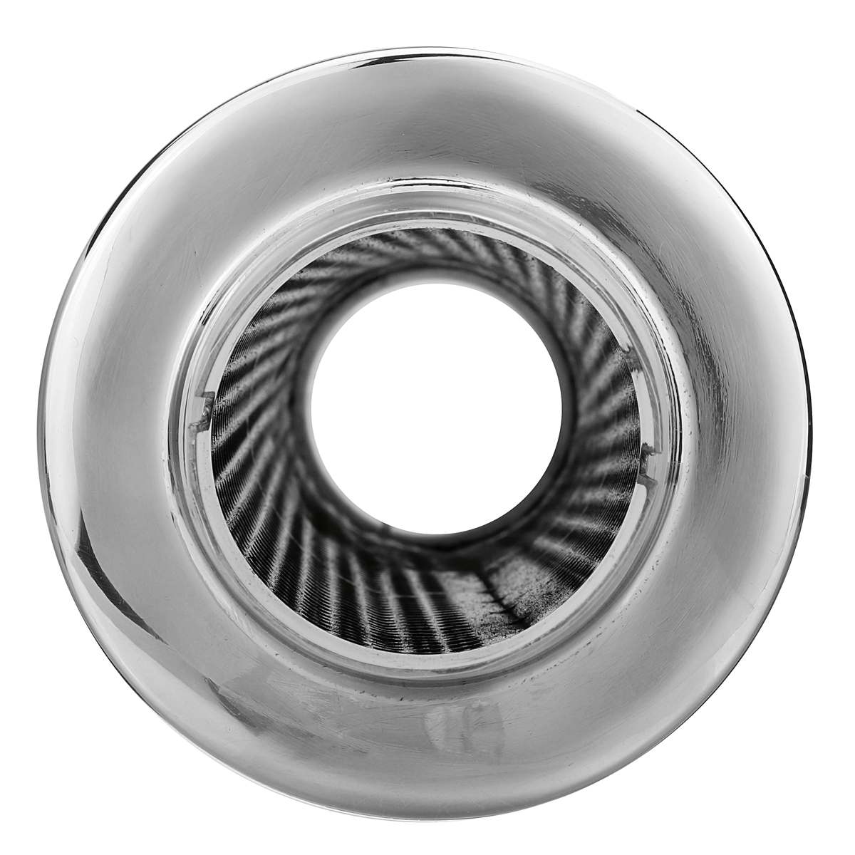 2 "50 ミリメートルユニバーサル車の共鳴器排気管マフラーステンレス鋼マフラー先端排気テールチューブサイレンサー 16 インチ長