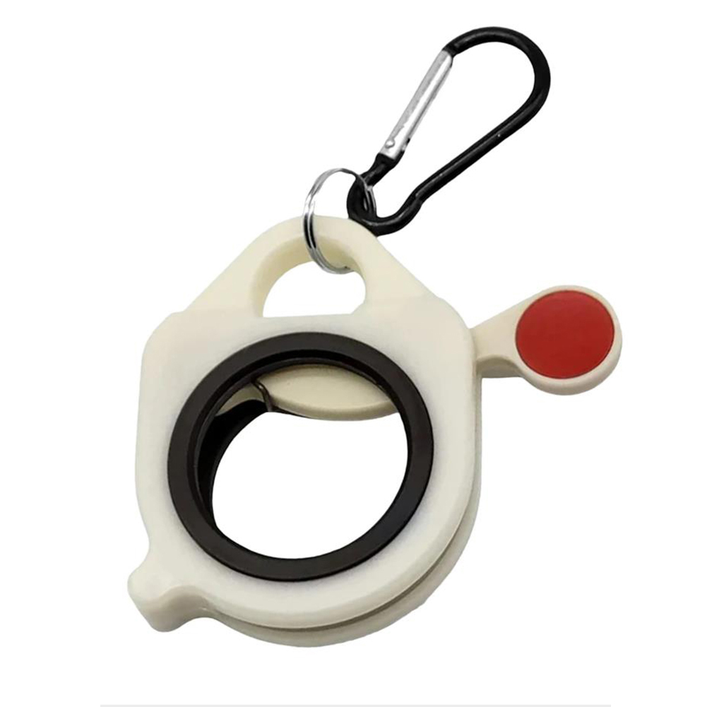 Fluorescent Cable Tie Organizer Reusable Cable Tie Holder Portable Electrical Wire Ties Clip Zip Ties Arrangement