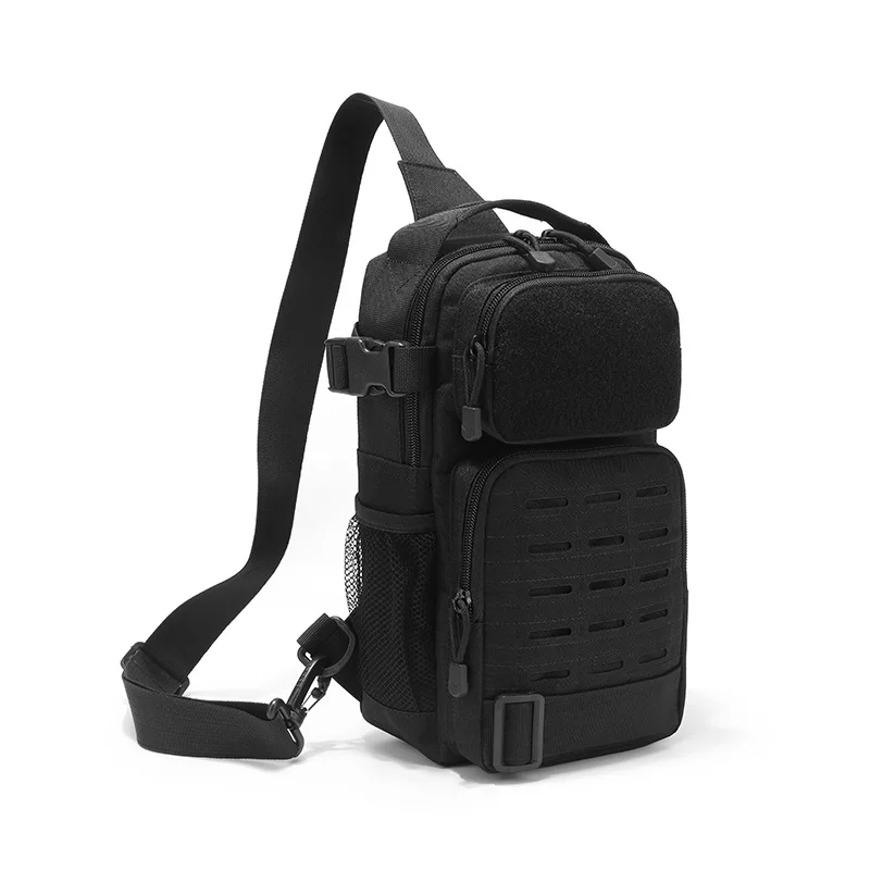 Bolsa de peito ao ar livre masculina e feminina multifuncional de grande capacidade bolsa crossbody de ombro