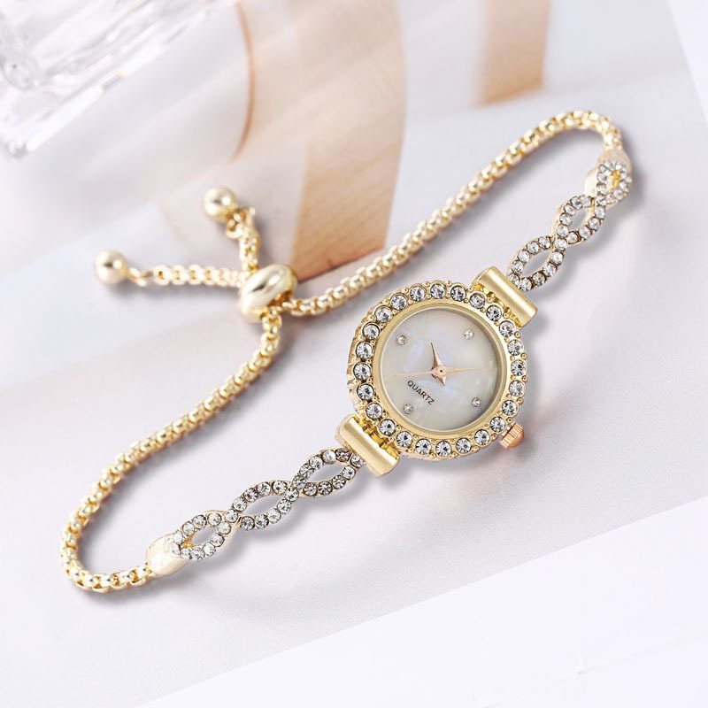 Relojes de lujo para mujer, relojes de pulsera de cuarzo simples, relojes de esfera pequeña, pulsera, reloj de regalo para mujer, reloj femenino