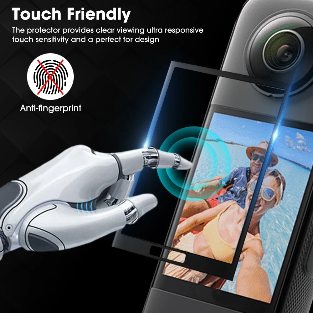1-5Pcs 3D Curved Screen Protector For Insta360 One X3 X4 X5 Display Screen Flexible Film For Insta360 X5 Action Video Cameras