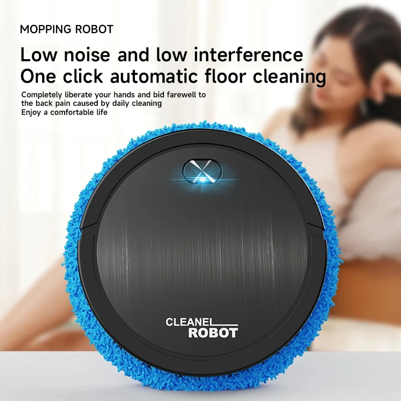 Xiaomi Floor Mopping Robots Silent Floor Scrubber Cleaning Wet and Dry Smart Home Floor Sweeping Automatic Electric Clean Robot