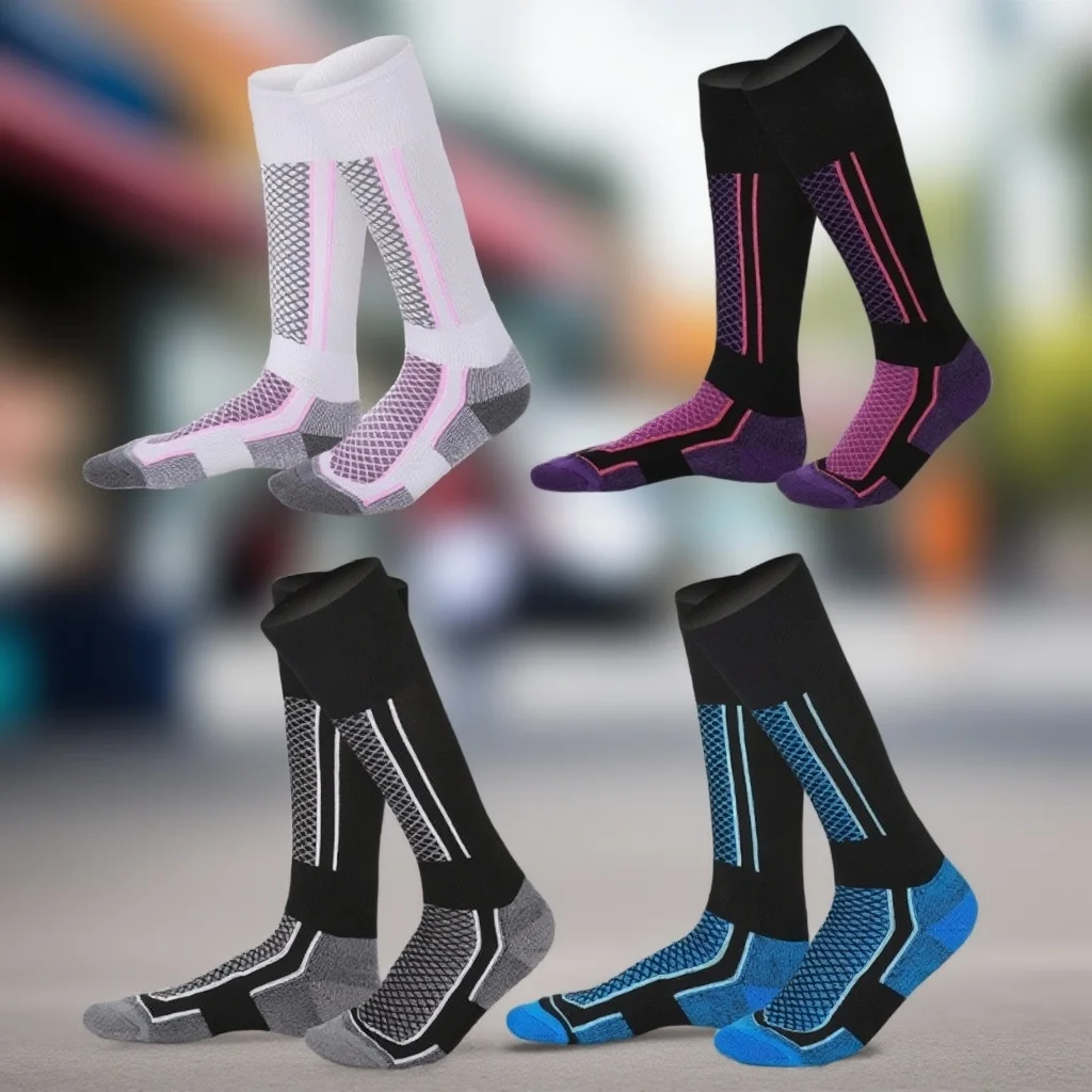 Winter warme verdickte Skisocken für Damen Herren Kinder Thermal Wandern Sport Anti Cold Outdoor