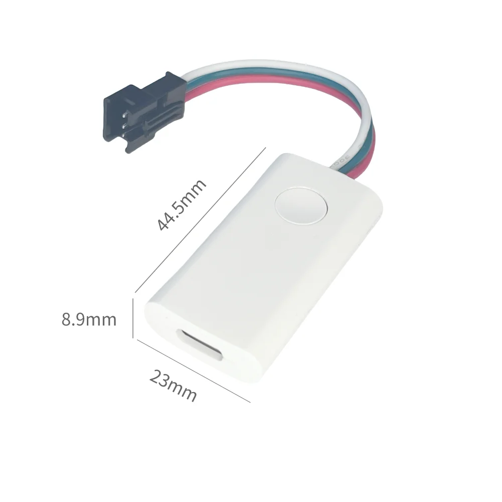 WLED   Slim 5V Type C  WS2812B  Light Strip Controller