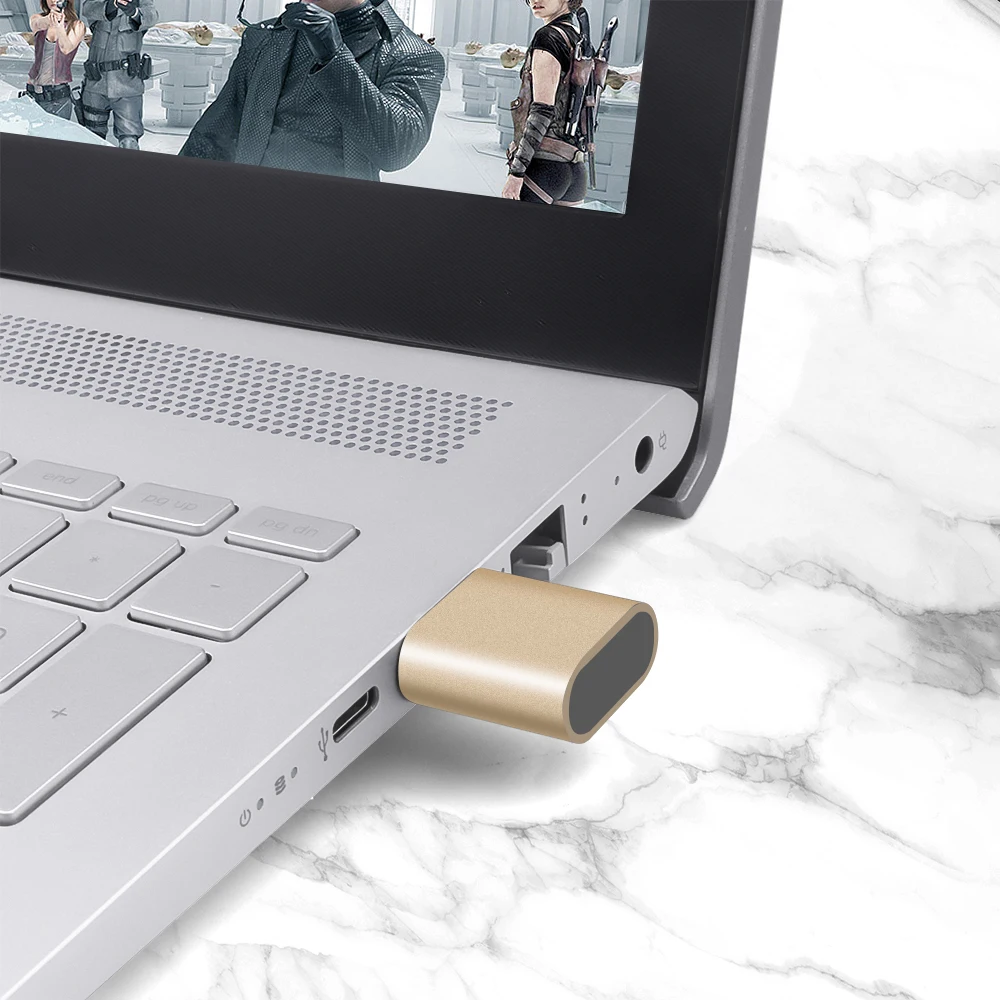 Adapter wirtualnego wyświetlacza VGA zgodny z HDMI 4K 1.4 DDC EDID atrapa wtyczki bezgłowy emulator wyświetlacza Ghost płyta blokująca kartę graficzną
