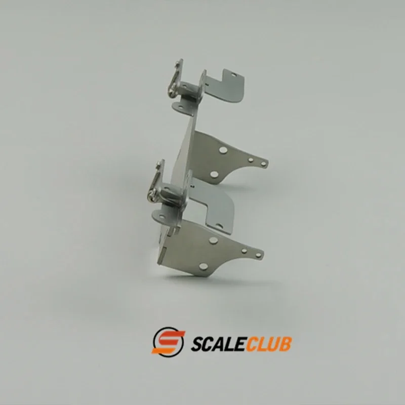 Scaleclub Model 1/14 Braket Putar Depan Engsel Lipat untuk Braket Putar Depan Logam Iveco Suku Cadang Mobil Braket Putar Depan