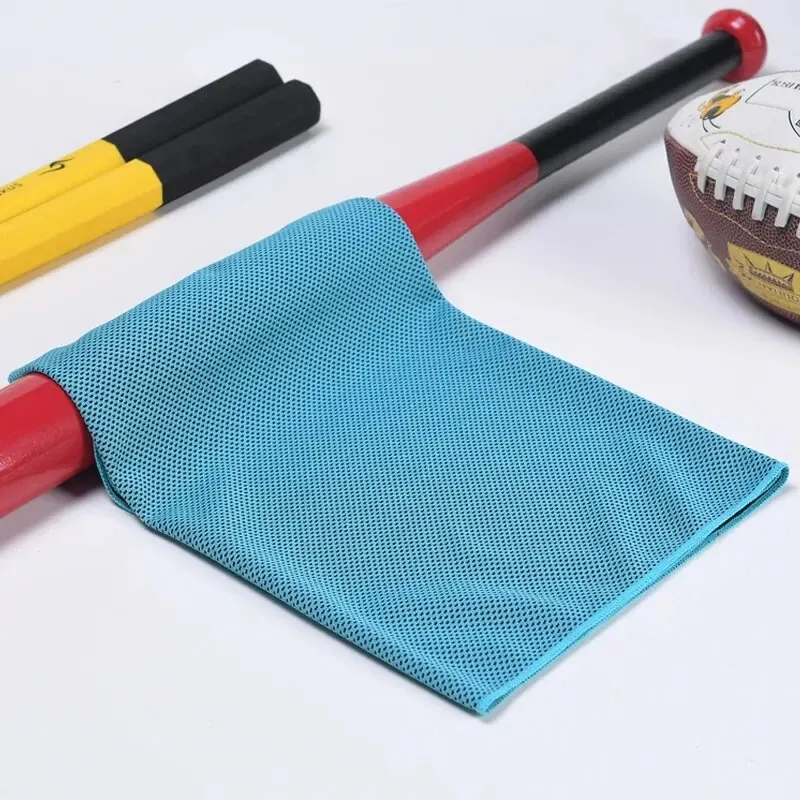 Set portatile Mini gel di silice, Toalha Fria, Fibra De Poliéster, Toalha De Resfriamento AO Ar Livre, Sport fitness, Ginásio, C