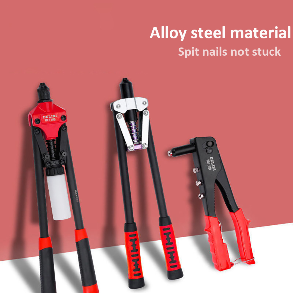Heavy Duty Alloy Steel Rivet Gun Assortment Kit Manual Hole Opener Grab  Core Pull Artifact Pull Industrial  Rivet Gun Tools