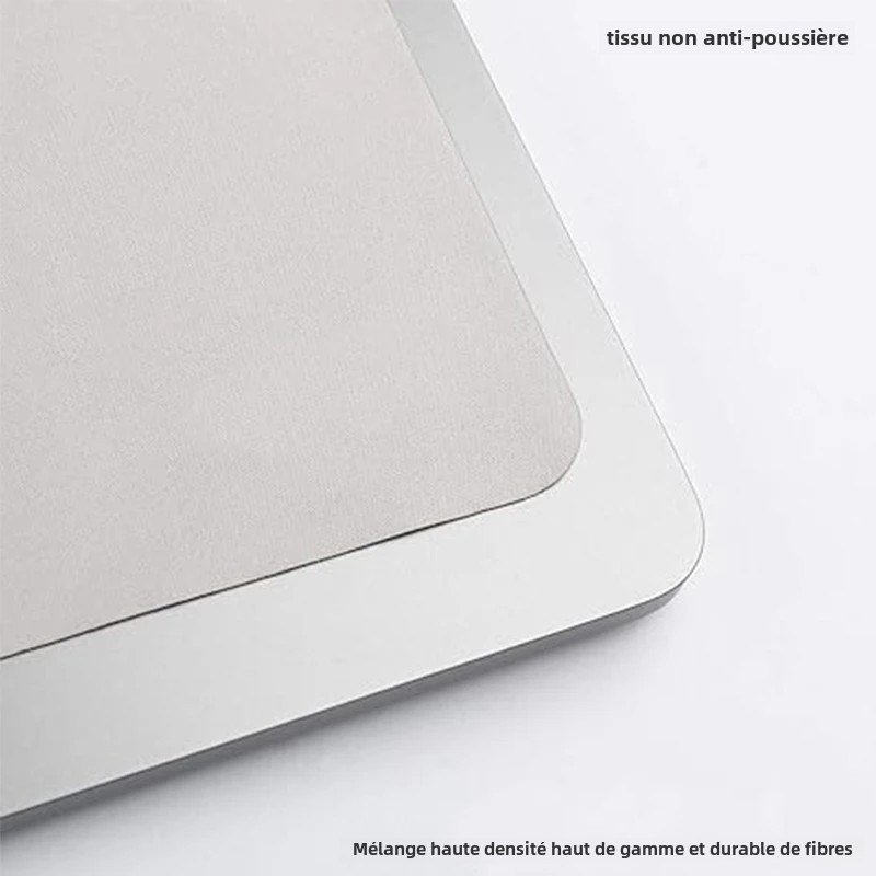 Pour MacBook Pro 13/15/16 pouces microfibre anti-poussière écran d'ordinateur portable chiffon de nettoyage protection cahier paume clavier couverture couverture