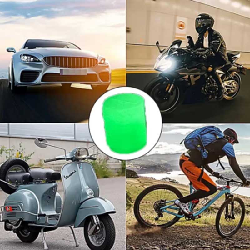 20 STKS Mini Lichtgevende Ventieldopjes Auto Motor Kleurrijke Gloeiende Kleppendeksel Band Wielnaaf Styling Decor Auto Accessoires