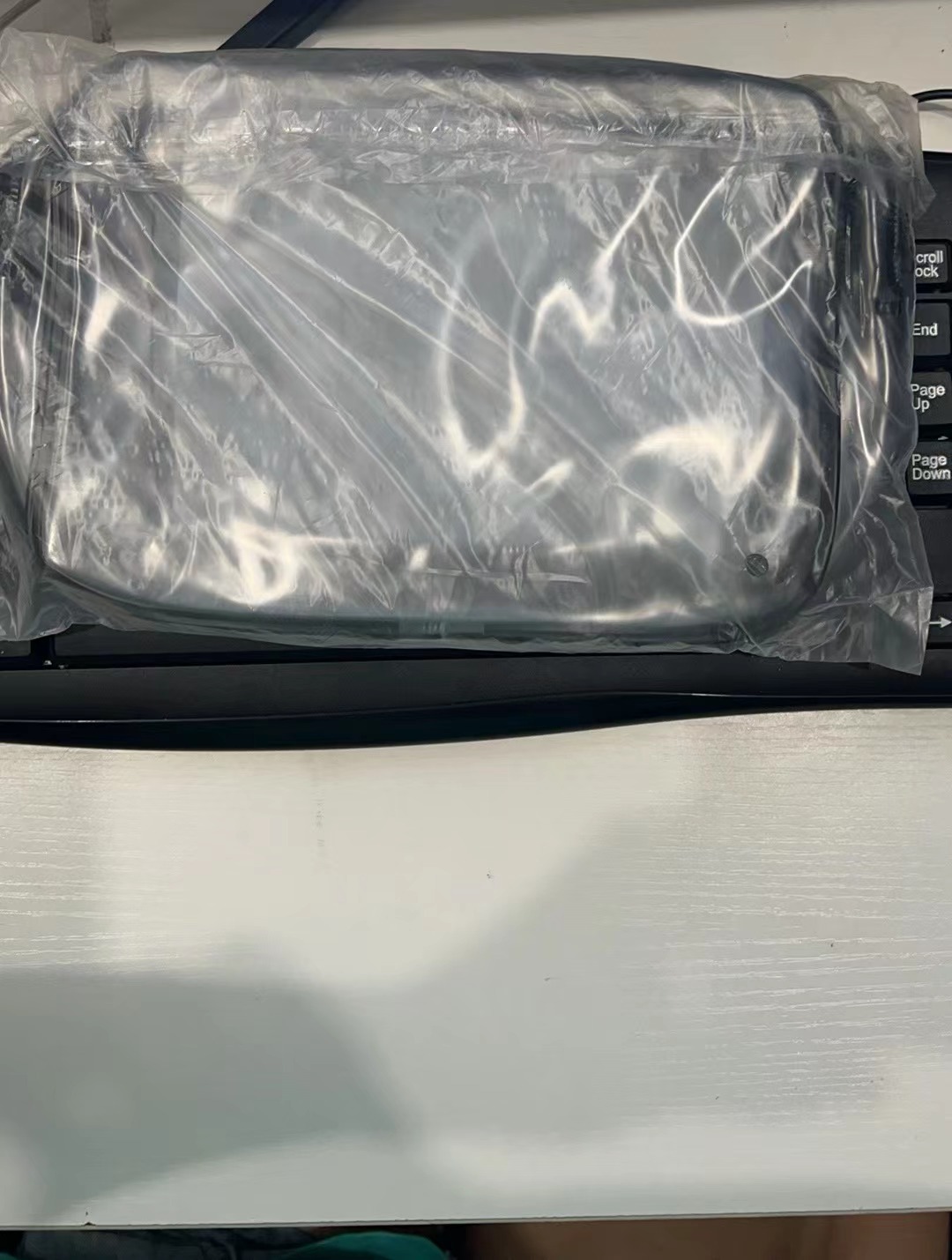 Pvc ビニール袋防水化粧品バッグ旅行化粧品収納袋かばんかばん透明トイレタリーバッグ飛行機のロゴ
